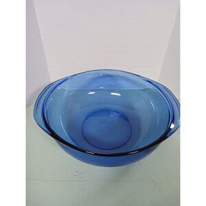 Cobalt Blue Pyrex 2Qt Bowl Vintage